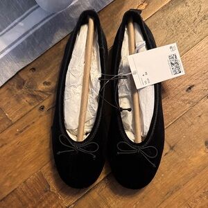H&M Elegant Black Girls Ballet Flats 4